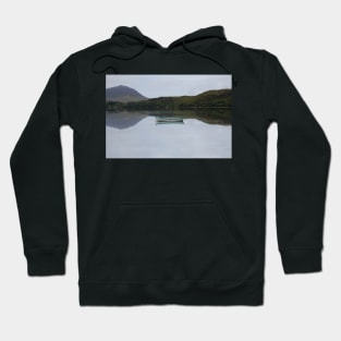 Reflection on the lake Cliften Connemara Galway Hoodie